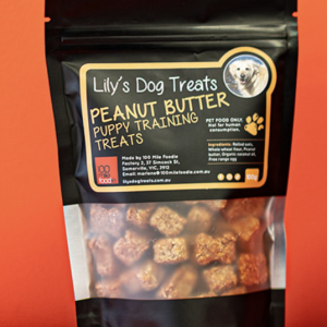 Peanut Butter Puppy Training Treats
